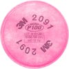 3M 3M Particulate Filter, P100 Respiratory Protection - Pack of 2, Bayonet, NIOSH Approved 7000051991